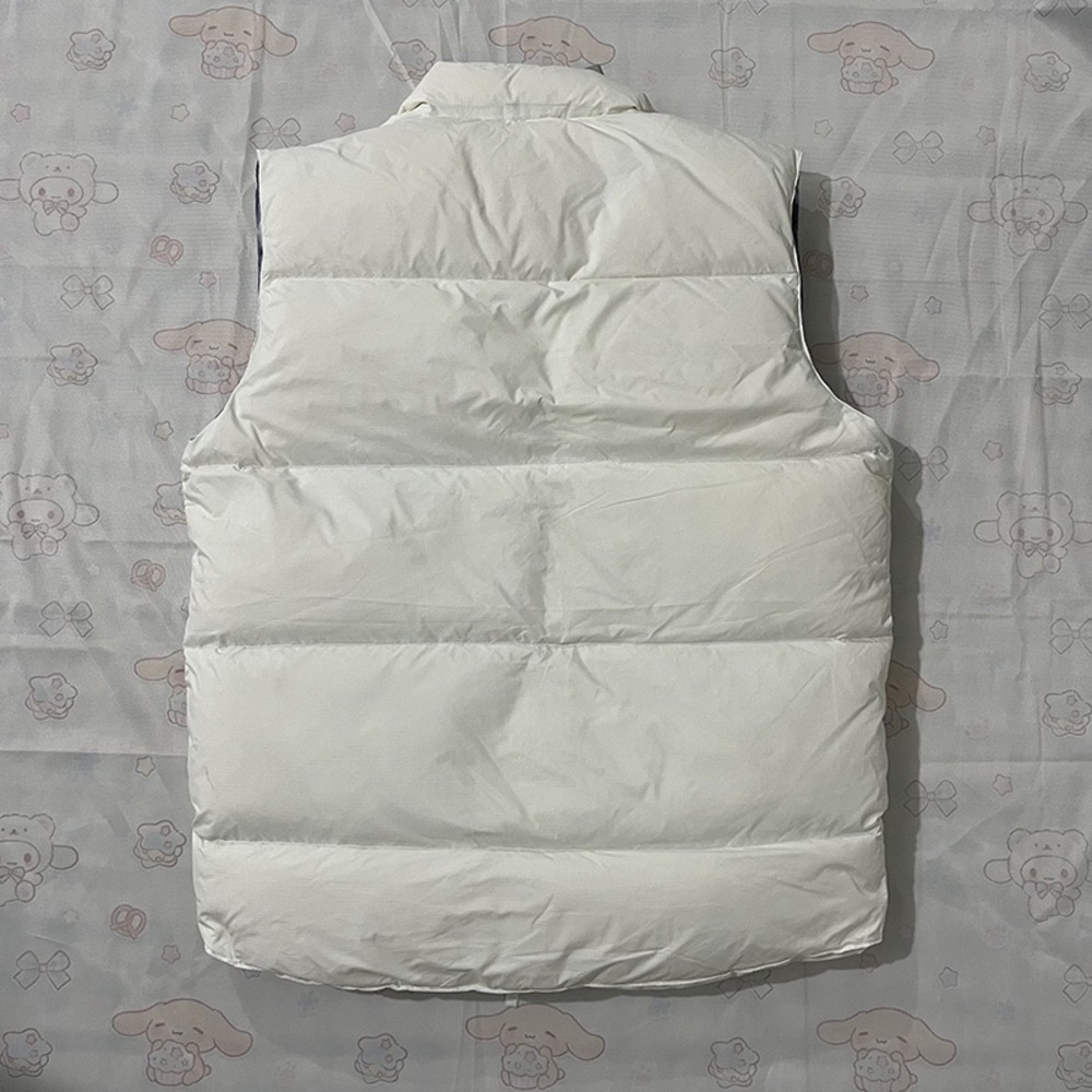 Moncler White Vest Down Jacket - Picture 6 of 6